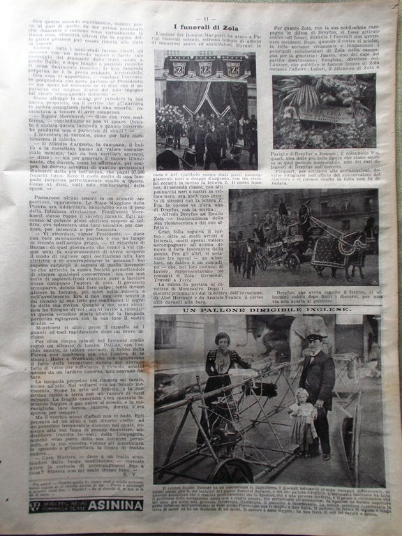 La Domenica del Corriere 19 Ottobre 1902 Tommaseo Pellegrinaggio Palestina …