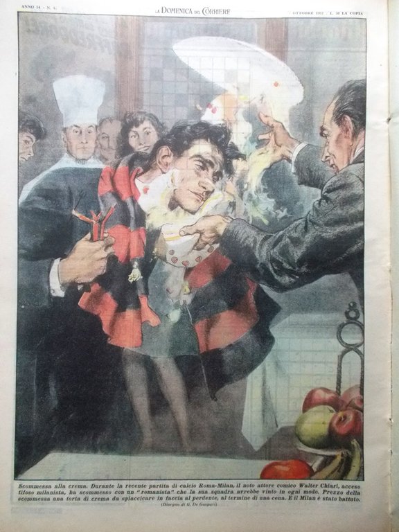 La Domenica del Corriere 19 Ottobre 1952 Eroi di Beltrame … | Immagine Gallery 3