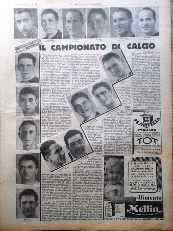 La Domenica del Corriere 19 Settembre 1937 Rinnovamento di Milano … | Immagine Gallery 2