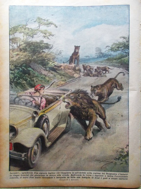 La Domenica del Corriere 19 Settembre 1937 Rinnovamento di Milano … | Immagine Gallery 4