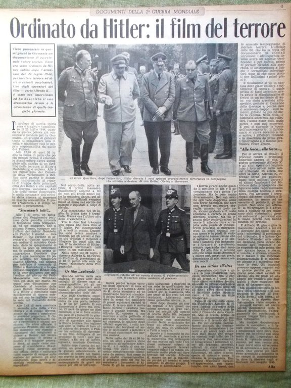 La Domenica del Corriere 19 Settembre 1948 Inondazioni in Piemonte …