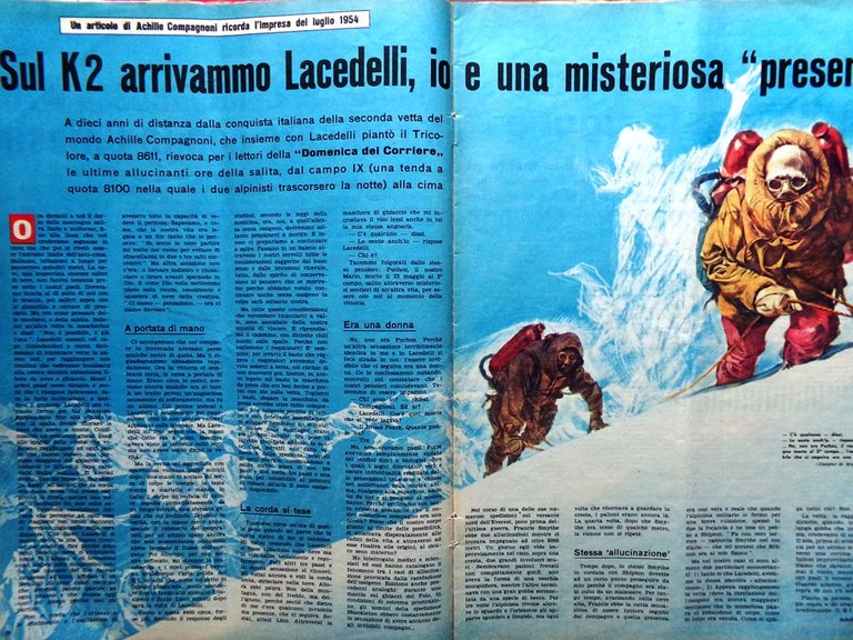La Domenica del Corriere 2 Agosto 1964 WW1 Rivolta Varsavia …