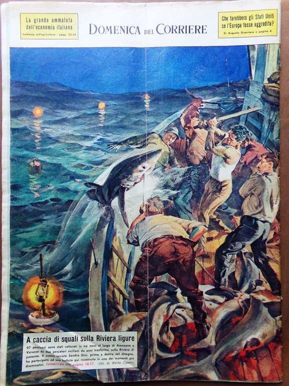 La Domenica del Corriere 2 Agosto 1964 WW1 Rivolta Varsavia …