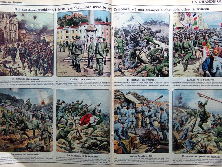La Domenica del Corriere 2 Agosto 1964 WW1 Rivolta Varsavia …