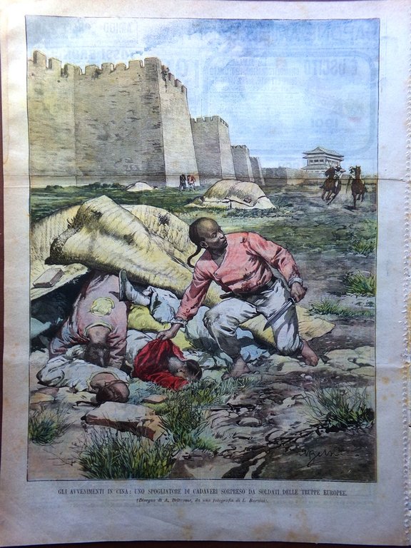 La Domenica del Corriere 2 Dicembre 1900 Pechino Paul Kruger …