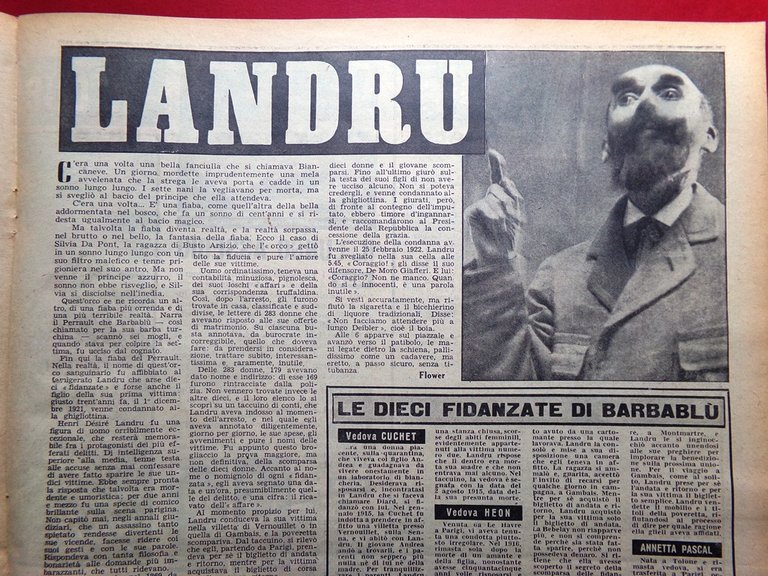 La Domenica del Corriere 2 Dicembre 1951 Inondazioni nel Polesine …