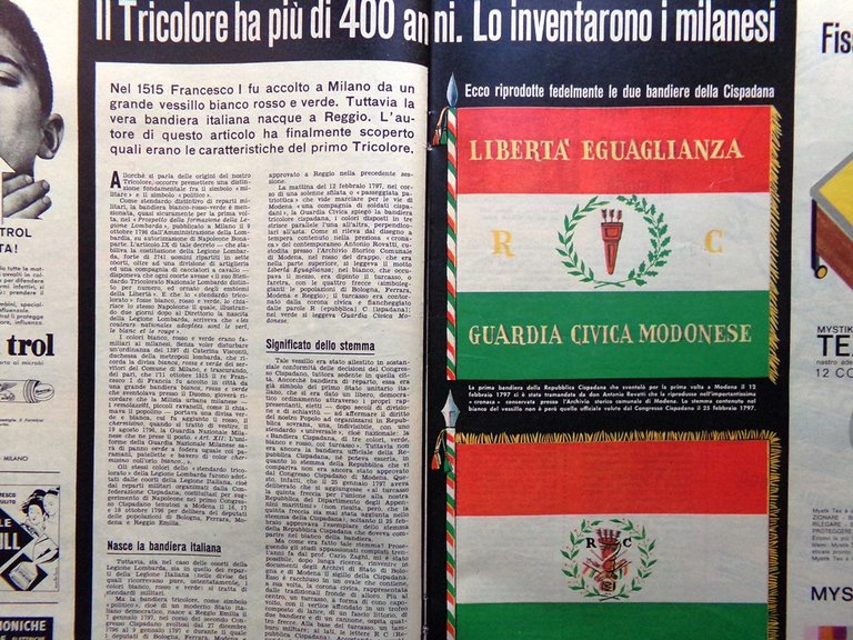 La Domenica del Corriere 2 Febbraio 1964 Mafia Tricolore Sanremo … | Immagine Gallery 2