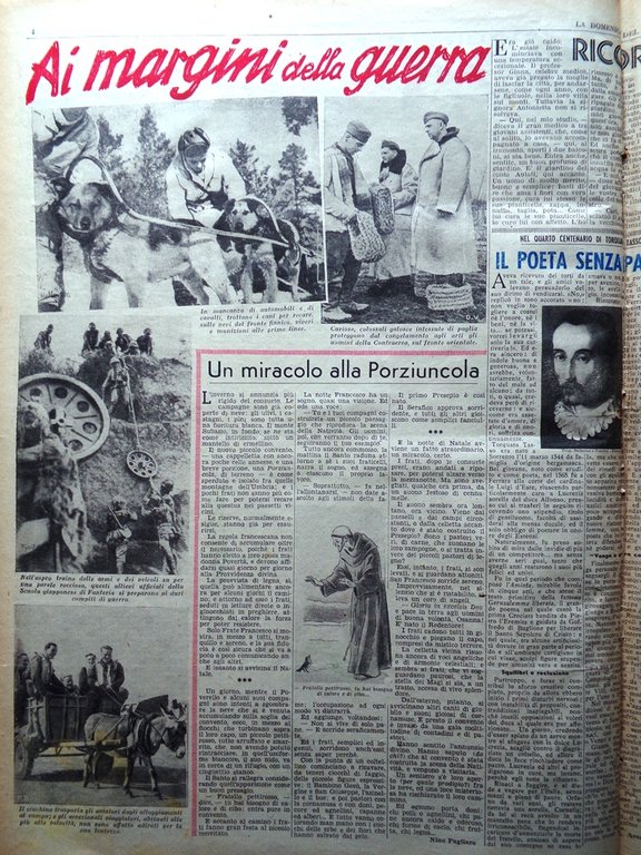 La Domenica del Corriere 2 Gennaio 1944 WW2 Cozzarini Tasso … | Immagine Gallery 8