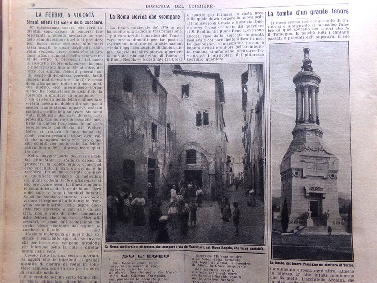 La Domenica del Corriere 2 Giugno 1912 Roosevelt Salomone Smirne … | Immagine Gallery 8