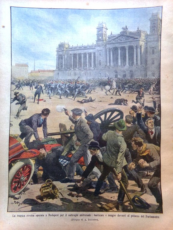 La Domenica del Corriere 2 Giugno 1912 Roosevelt Salomone Smirne … | Immagine Gallery 10