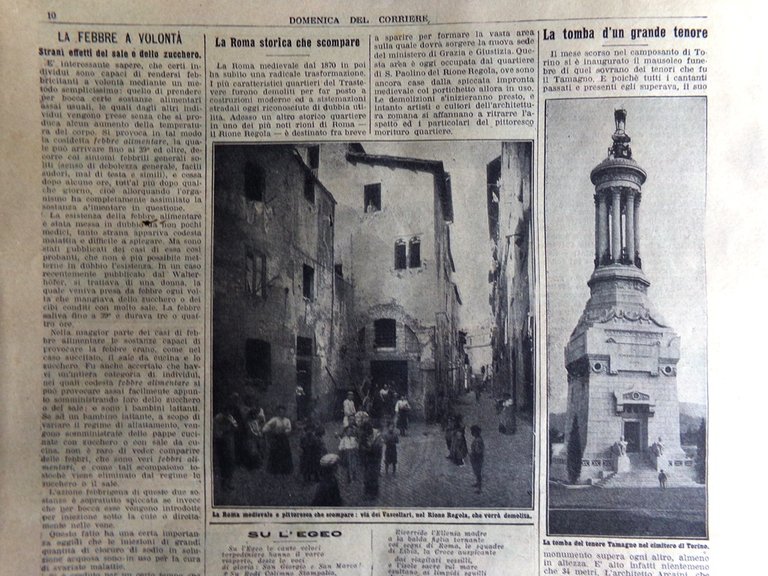 La Domenica del Corriere 2 Giugno 1912 Roosevelt Salomone Smirne … | Immagine Gallery 12