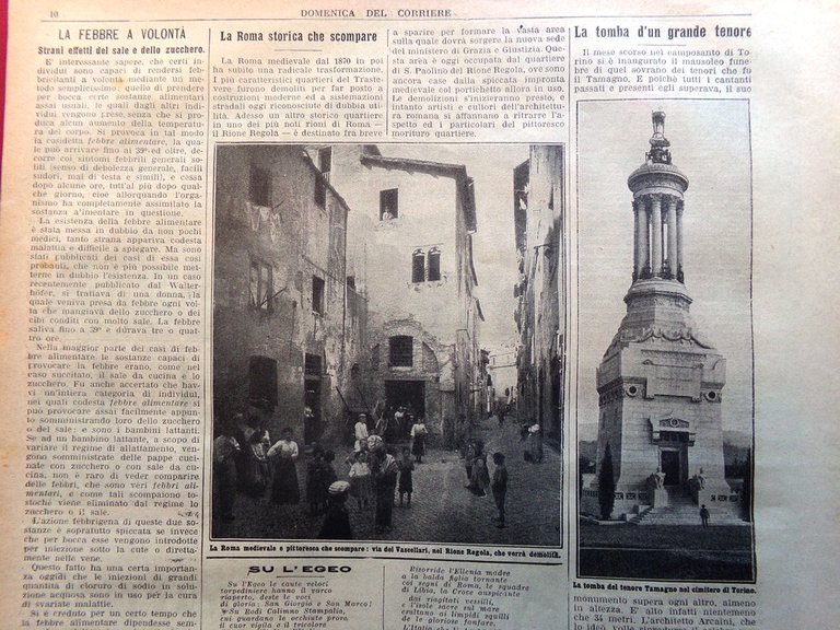 La Domenica del Corriere 2 Giugno 1912 Roosevelt Salomone Smirne … | Immagine Gallery 11