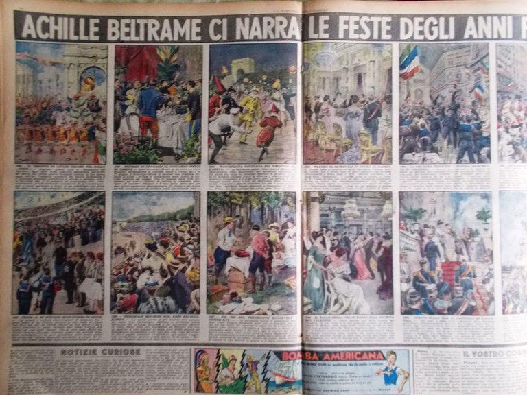 La Domenica del Corriere 2 Luglio 1950 Beltrame Toscanini Goretti …