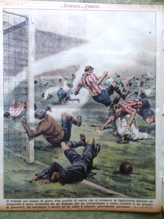La Domenica del Corriere 2 Maggio 1948 Zago Canada Globo …