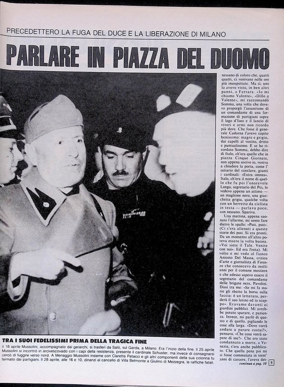 La Domenica del Corriere 2 Maggio 1981 Mussolini Columbia Pasolini …