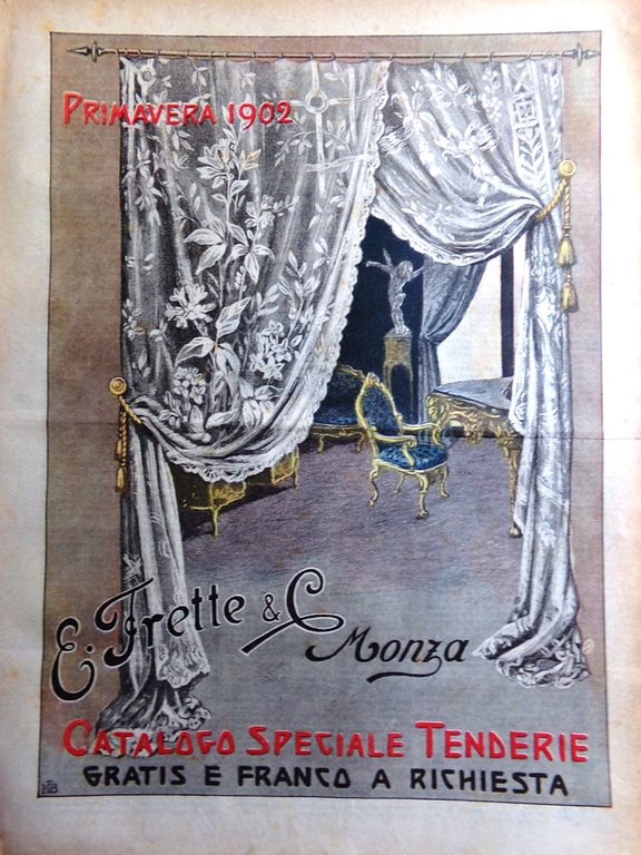 La Domenica del Corriere 2 Marzo 1902 Tumulti Trieste Santos-Dumont … | Immagine Gallery 11