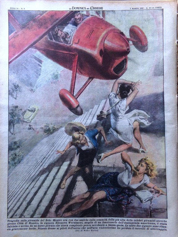 La Domenica del Corriere 2 Marzo 1952 Reggia Londra Rene … | Immagine Gallery 3