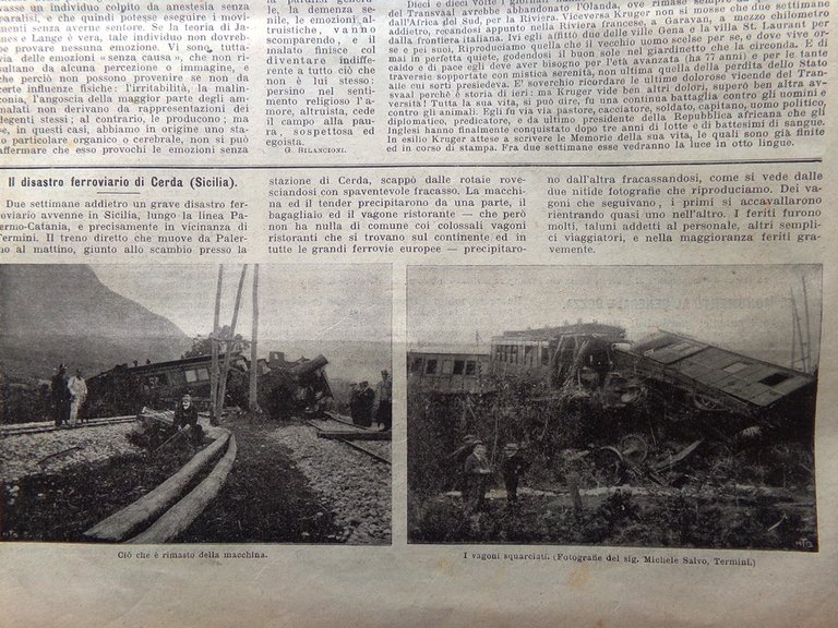 La Domenica del Corriere 2 Novembre 1902 Siberia Disastro di …