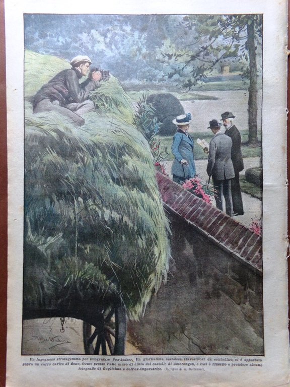 La Domenica del Corriere 2 Novembre 1919 Anniversario Vittoria Massoneria …