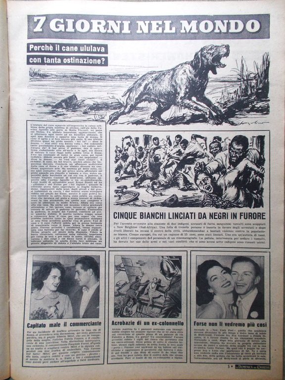 La Domenica del Corriere 2 Novembre 1952 Presidenziali Usa Gardner … | Immagine Gallery 2