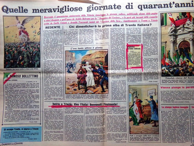 La Domenica del Corriere 2 Novembre 1958 Papa Giovanni XXIII …