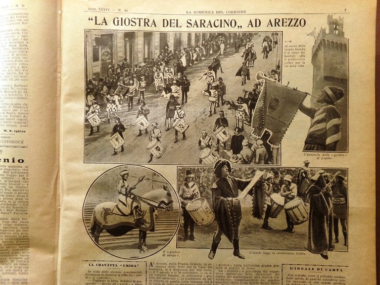 La Domenica del Corriere 2 Ottobre 1932 Donne Oriente Bersaglieri …