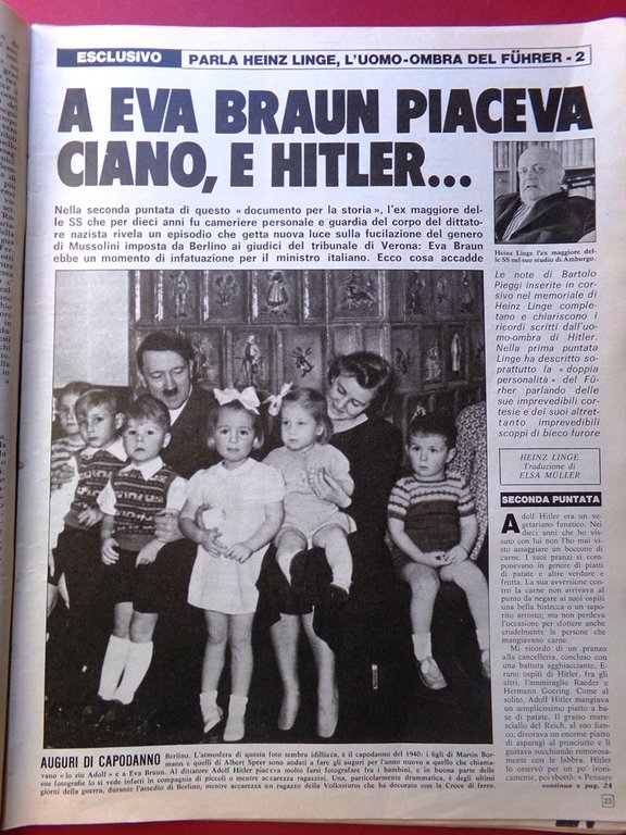 La Domenica del Corriere 2 Ottobre 1975 James Dean Linge …