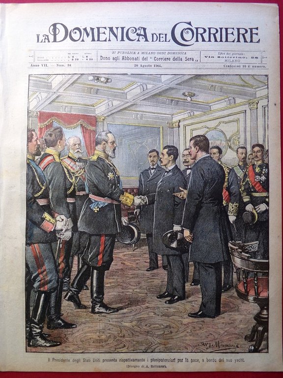 La Domenica del Corriere 20 Agosto 1905 Manicomio Fregionaia Madonna … | Immagine Gallery 2