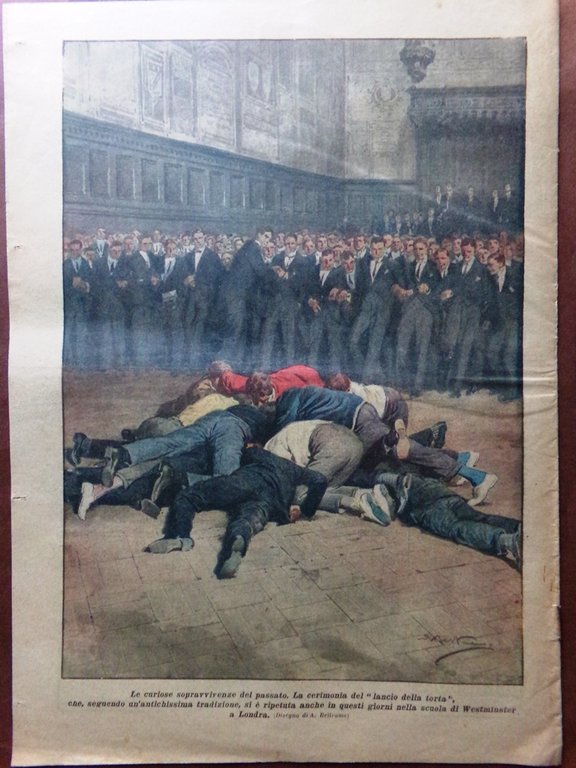 La Domenica del Corriere 20 Aprile 1924 Fiera Milano Marina …