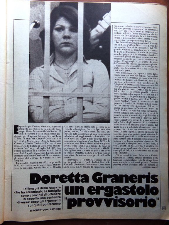 La Domenica del Corriere 20 Aprile 1978 Aldo Moro Graneris …