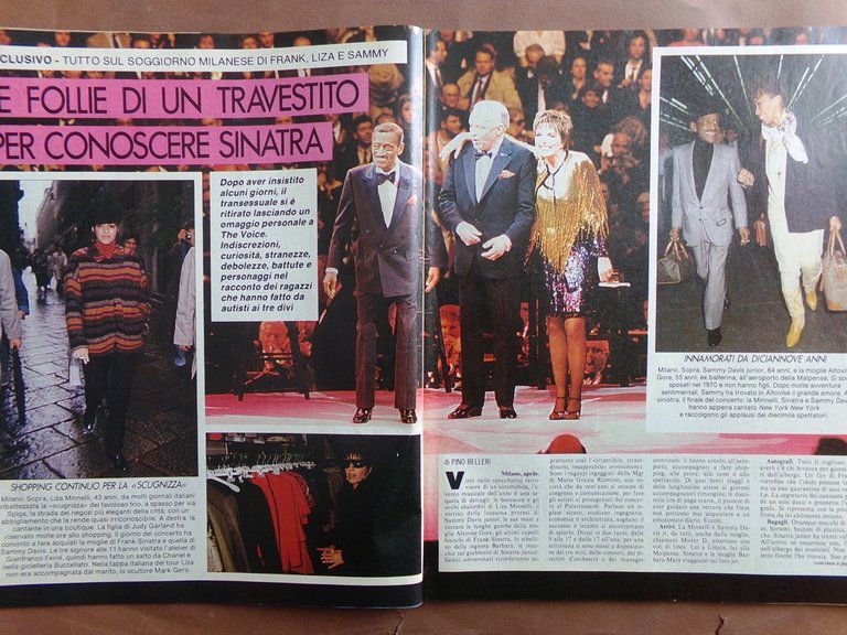 La Domenica del Corriere 20 Aprile 1989 Liz Taylor Hess …