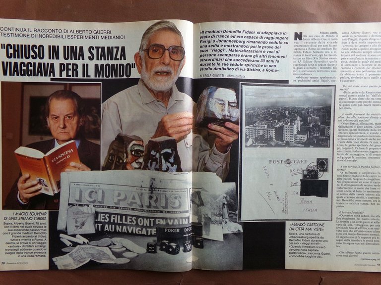 La Domenica del Corriere 20 Aprile 1989 Liz Taylor Hess …