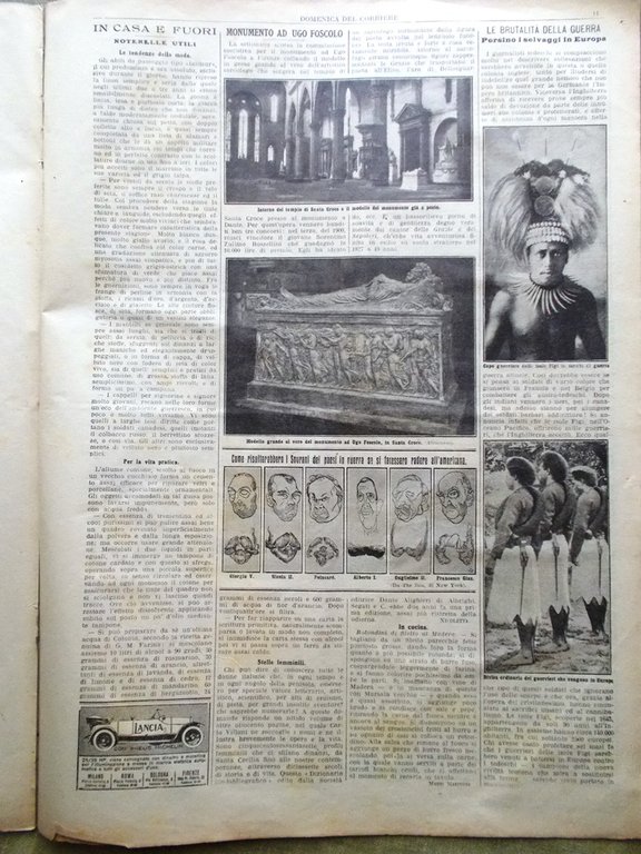 La Domenica del Corriere 20 Dicembre 1914 WW1 Guerra in …