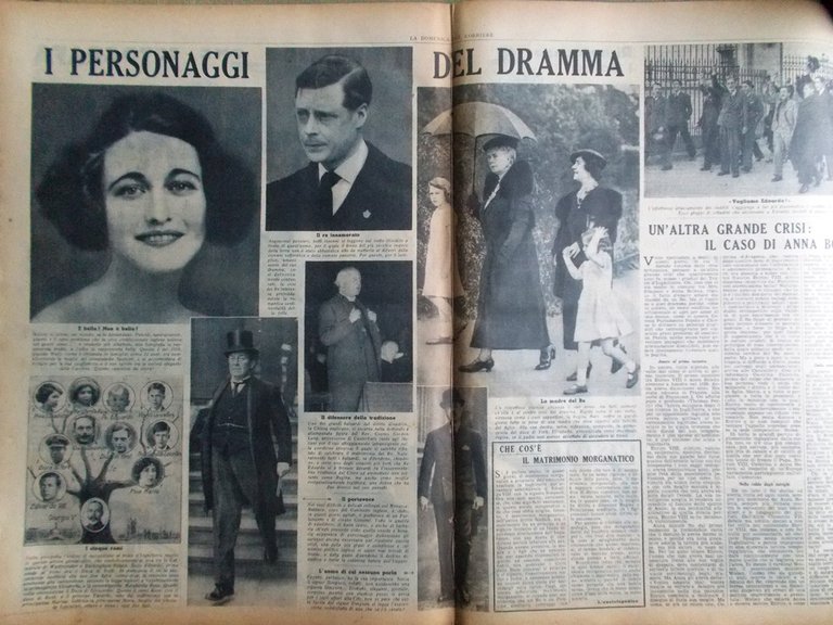 La Domenica del Corriere 20 Dicembre 1936 Morte Pirandello Campari …