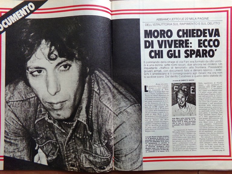 La Domenica del Corriere 20 Dicembre 1980 Bergman John Lennon …