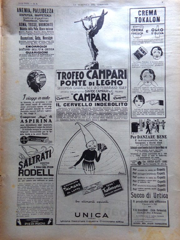 La Domenica del Corriere 20 Febbraio 1927 Siro Verona Cavalieri …