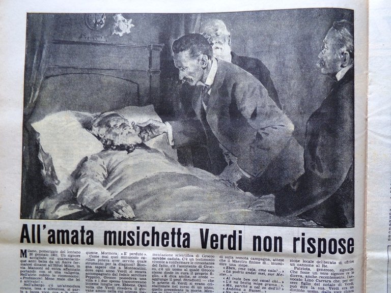 La Domenica del Corriere 20 Febbraio 1955 Ritiro di Gino … | Immagine Gallery 2