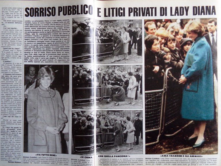 La Domenica del Corriere 20 Febbraio 1982 Lady Diana Solidarnosc …
