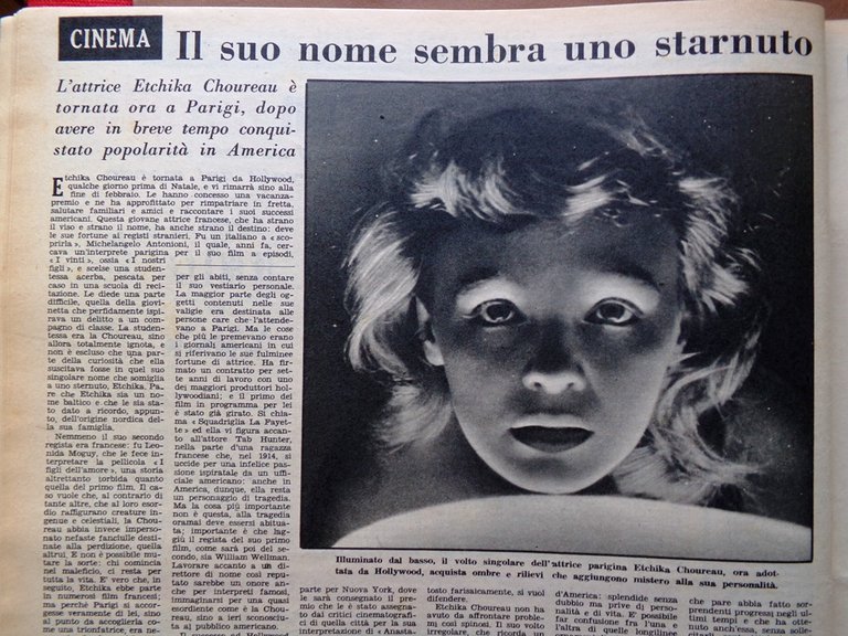 La Domenica del Corriere 20 Gennaio 1957 Pio XII Drouet …