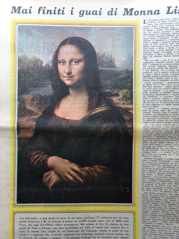 La Domenica del Corriere 20 Gennaio 1957 Pio XII Drouet …