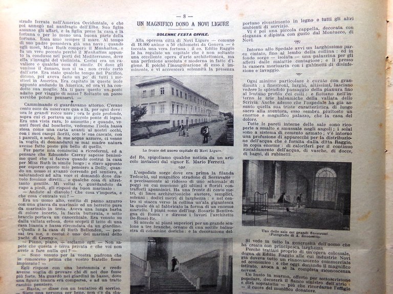 La Domenica del Corriere 20 Luglio 1902 Petropolis Novi Ligure …