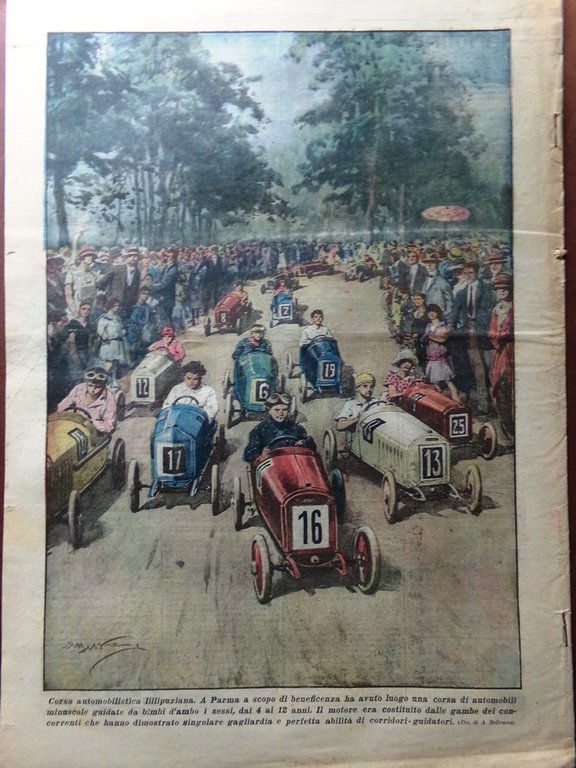 La Domenica del Corriere 20 Luglio 1924 Università Everest Gallarate …