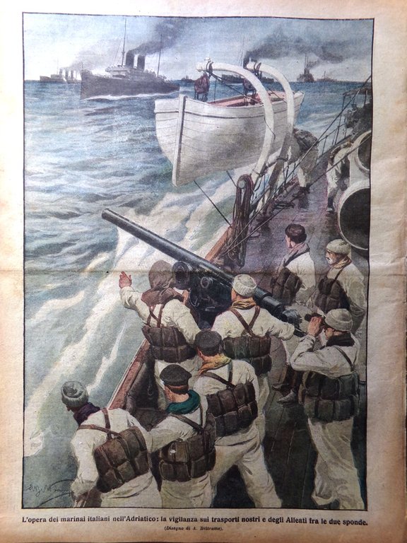 La Domenica del Corriere 20 Maggio 1917 WW1 Russia Messico …