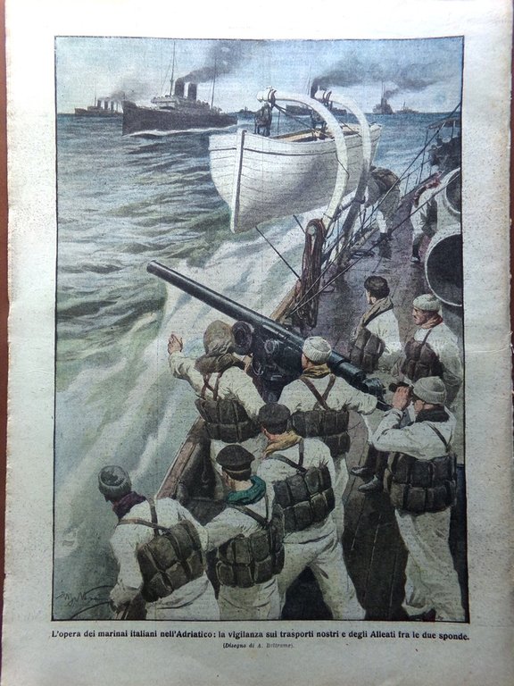 La Domenica del Corriere 20 Maggio 1917 WW1 Russia Messico …