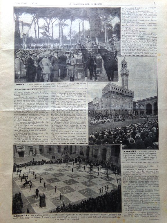 La Domenica del Corriere 20 Maggio 1934 Guerra in Arabia …