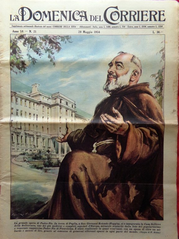 La Domenica del Corriere 20 Maggio 1956 Diana Dors Danza … | Immagine Gallery 1