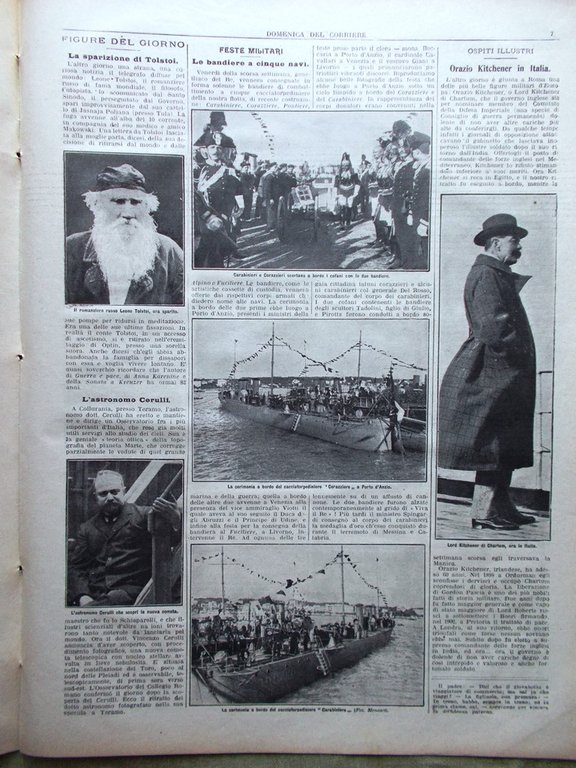 La Domenica del Corriere 20 Novembre 1910 Mascagni Puccini Cerulli … | Immagine Gallery 2