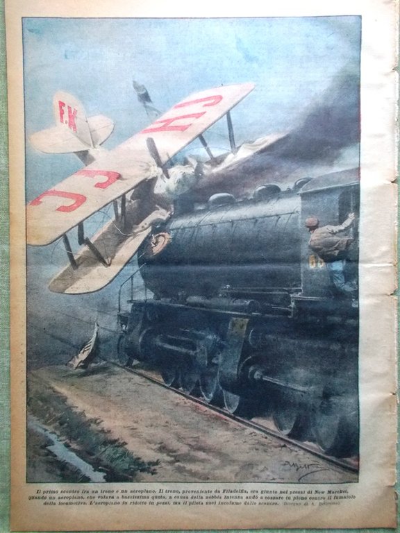 La Domenica del Corriere 20 Novembre 1927 Anna e Amedeo …