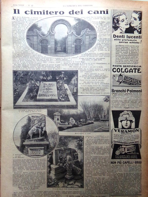 La Domenica del Corriere 20 Novembre 1932 Roosevelt Conte di …