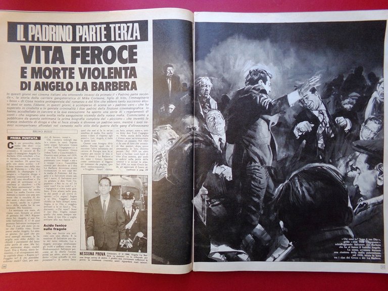 La Domenica del Corriere 20 Novembre 1975 Padrino Formula Uno …